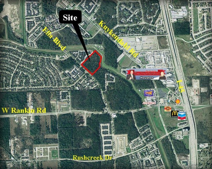 13600 Ella Blvd, Houston, TX à vendre - Aérien – Image 3 sur 4