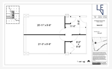 45 Sheppard Ave E, Toronto, ON à louer Plan d’étage– Image 1 sur 1