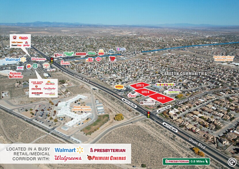 Cabezon Blvd SE, Rio Rancho, NM à vendre - Photo de l’immeuble – Image 2 sur 4