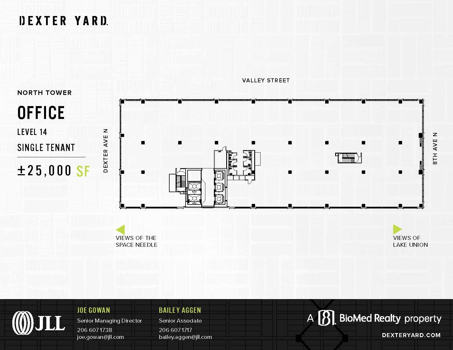 700 Dexter Ave N, Seattle, WA à louer Plan d’étage– Image 1 sur 1