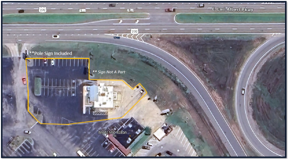 1744 E Carl Albert Pky, Mcalester, OK à louer Aérien– Image 1 sur 1