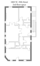 1805-1807 W 39th St, Kansas City, MO à louer Plan de site– Image 1 sur 1