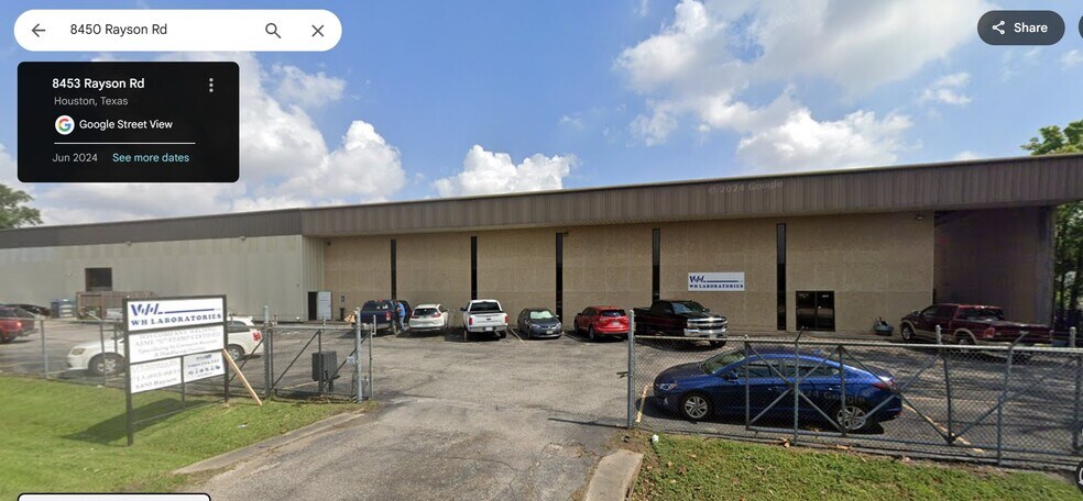 8450 Rayson Rd, Houston, TX à louer - Photo de l’immeuble – Image 1 sur 1