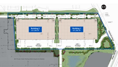 I-390 Frontage Road & Irving Park Road, Schaumburg, IL à louer Plan de site– Image 1 sur 1