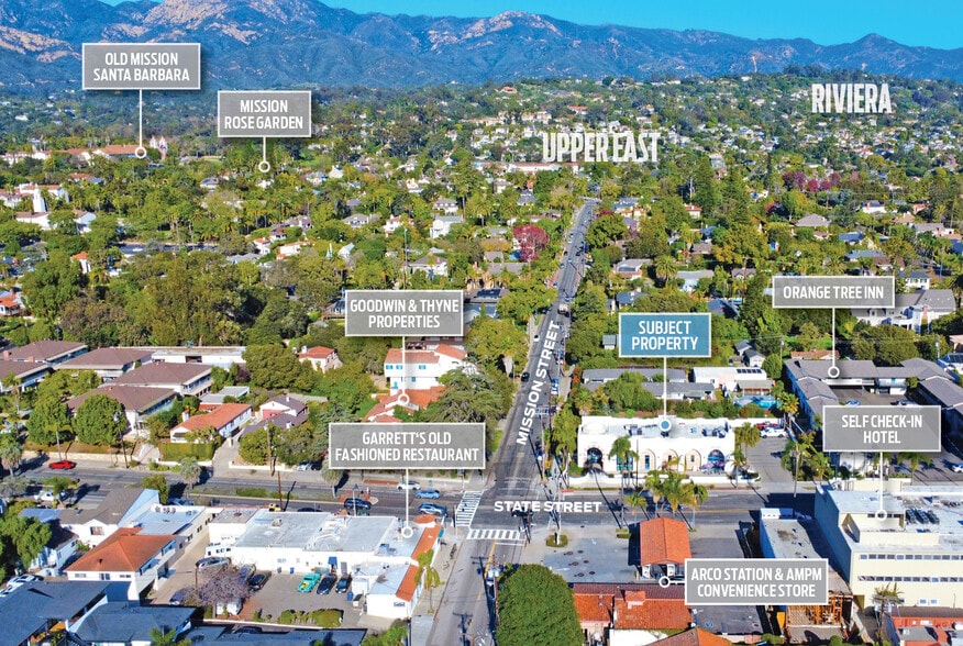 1936 State St, Santa Barbara, CA à vendre - Aérien – Image 2 sur 11