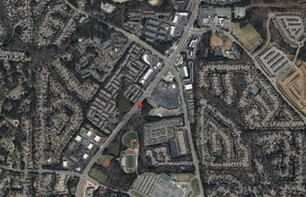 10805 Medlock Bridge Rd, Johns Creek, GA - Vue aérienne vue de carte - Image1
