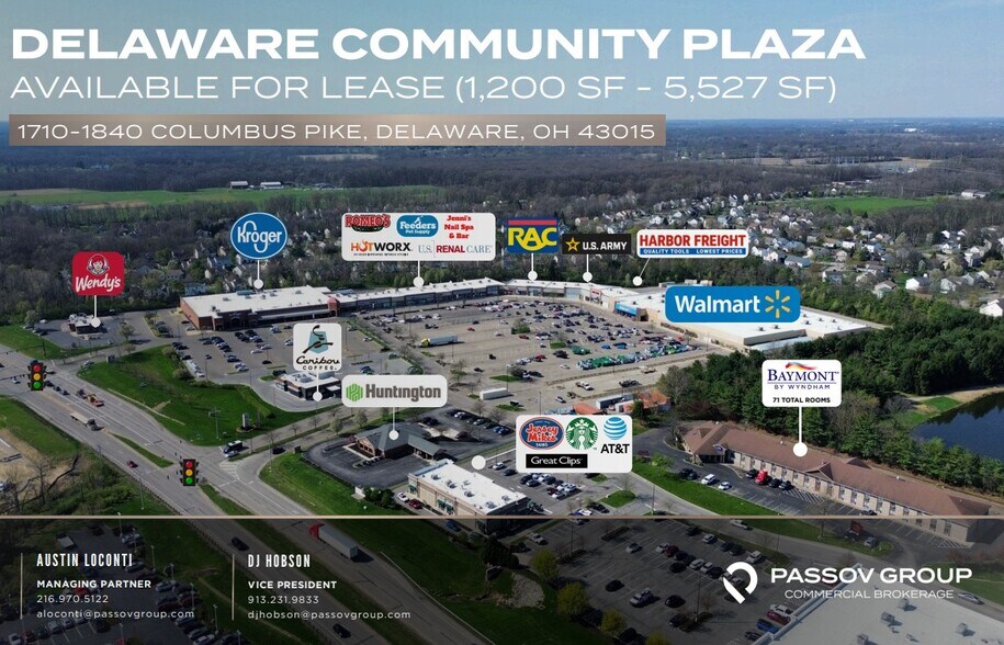 1710-1850 Columbus Pike, Delaware, OH à louer - Photo principale – Image 1 sur 6
