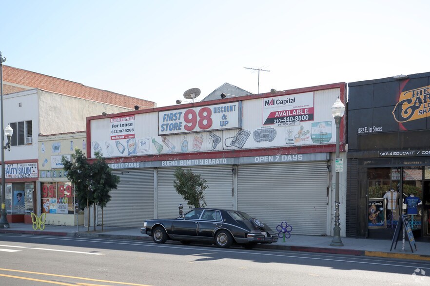 1854-1858 E 1st St, Los Angeles, CA à vendre - Photo de l’immeuble – Image 3 sur 4