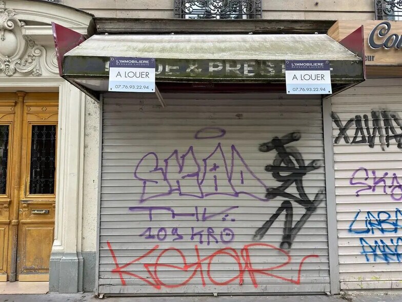 Local commercial dans Paris à louer - Photo de l’immeuble – Image 1 sur 1