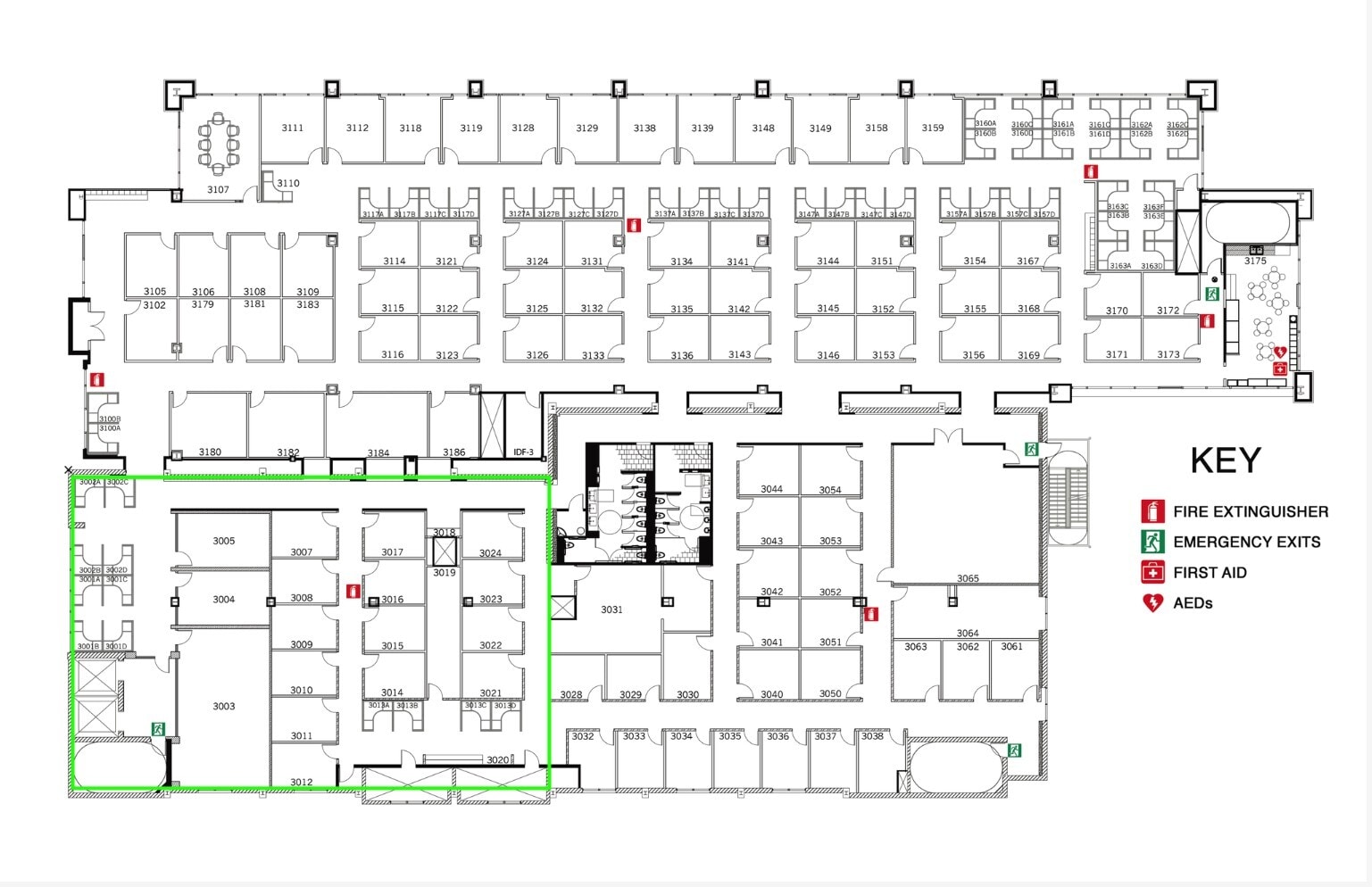 12020 Chandler Blvd, North Hollywood, CA à louer Plan d’étage– Image 1 sur 1