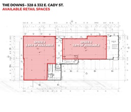 118 E Cady St, Northville, MI à louer Plan d’étage– Image 1 sur 1