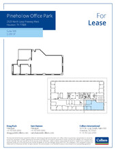 2525 N Loop Fwy W, Houston, TX à louer Plan d’étage– Image 1 sur 1