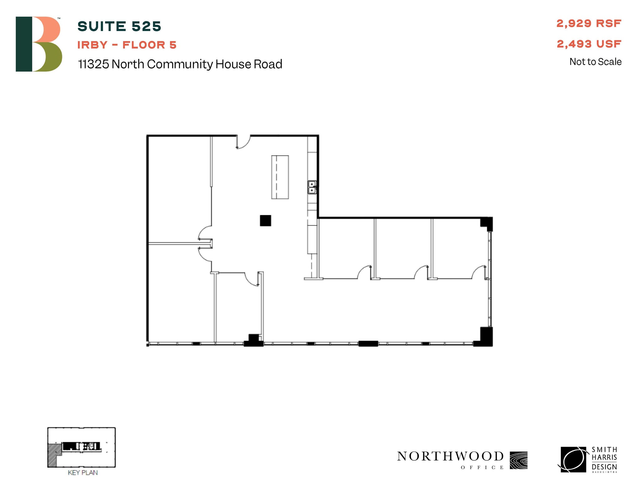 11325 N Community House Rd, Charlotte, NC à louer Plan d’étage– Image 1 sur 1