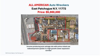 Plus de détails pour 1385 Montauk Hwy, East Patchogue, NY - Industriel/Logistique à vendre