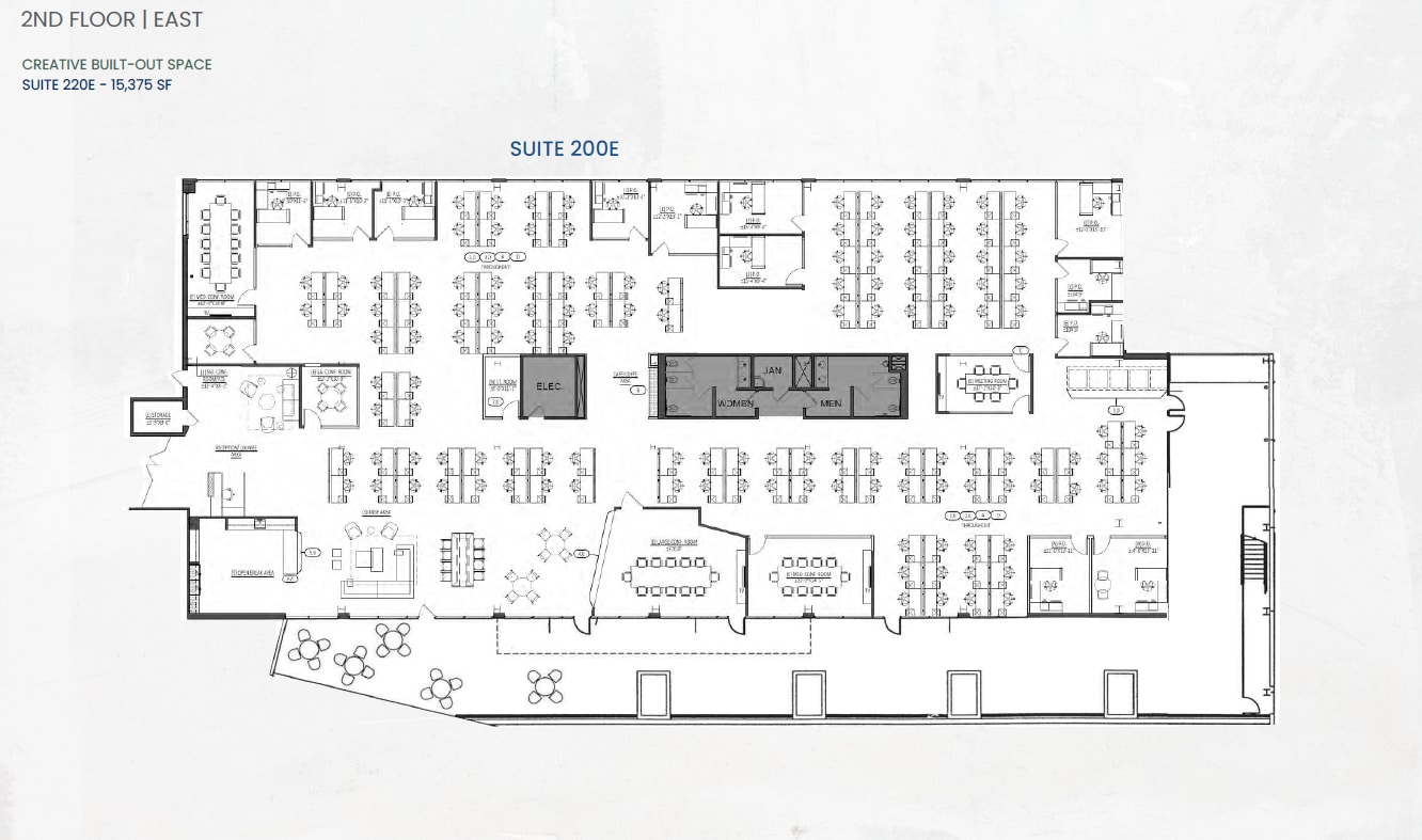 110 S Fairfax Ave, Los Angeles, CA à louer Plan d’étage– Image 1 sur 1