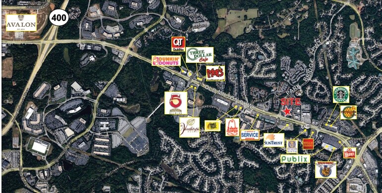 4080 Old Milton Pky, Alpharetta, GA à louer - Aérien – Image 2 sur 3