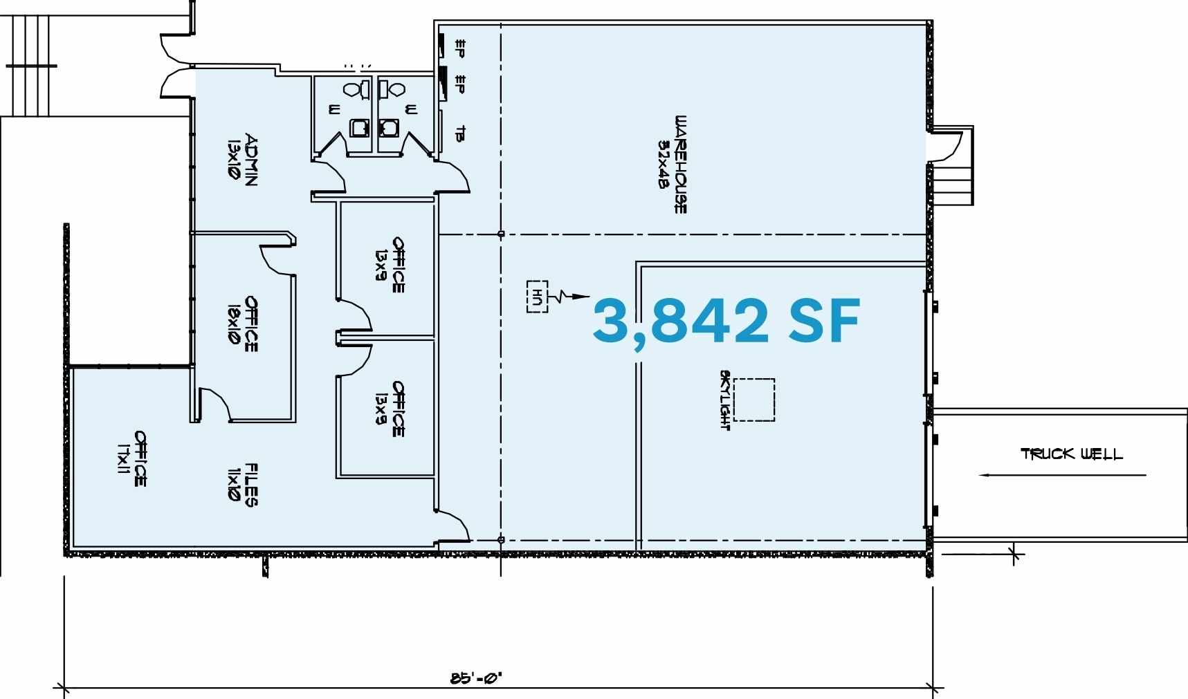 10730-10768 N Stemmons Fwy, Dallas, TX à louer Plan d’étage– Image 1 sur 1