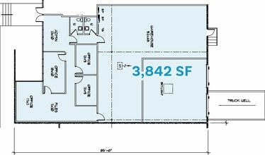 10730-10768 N Stemmons Fwy, Dallas, TX à louer Plan d’étage– Image 1 sur 1