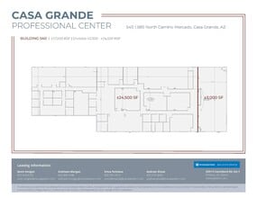 560-580 N Camino Mercado, Casa Grande, AZ à louer Plan d’étage– Image 1 sur 1