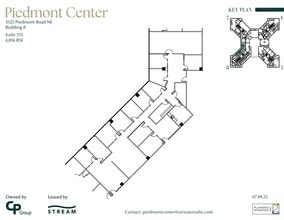3495 Piedmont Rd NE, Atlanta, GA à louer Plan d’étage– Image 1 sur 1