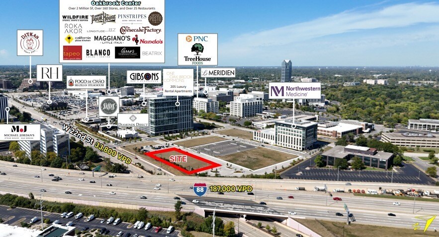 22nd Street PAD G/ Building C, Oak Brook, IL à vendre Photo principale– Image 1 sur 4