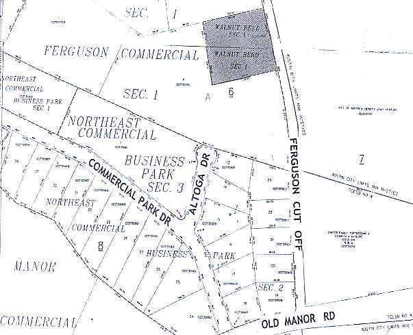 8234 Ferguson Cut Off, Austin, TX à louer - Plan cadastral – Image 2 sur 4