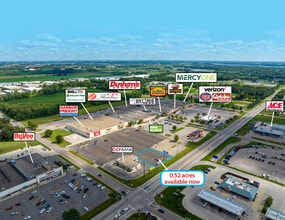 2630 Bridge Ave, Albert Lea, MN - VUE AÉRIENNE vue de carte