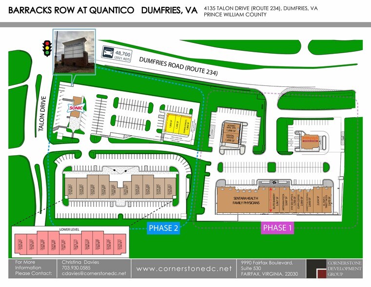 4135 Talon Dr, Dumfries, VA à louer - Plan de site – Image 2 sur 3