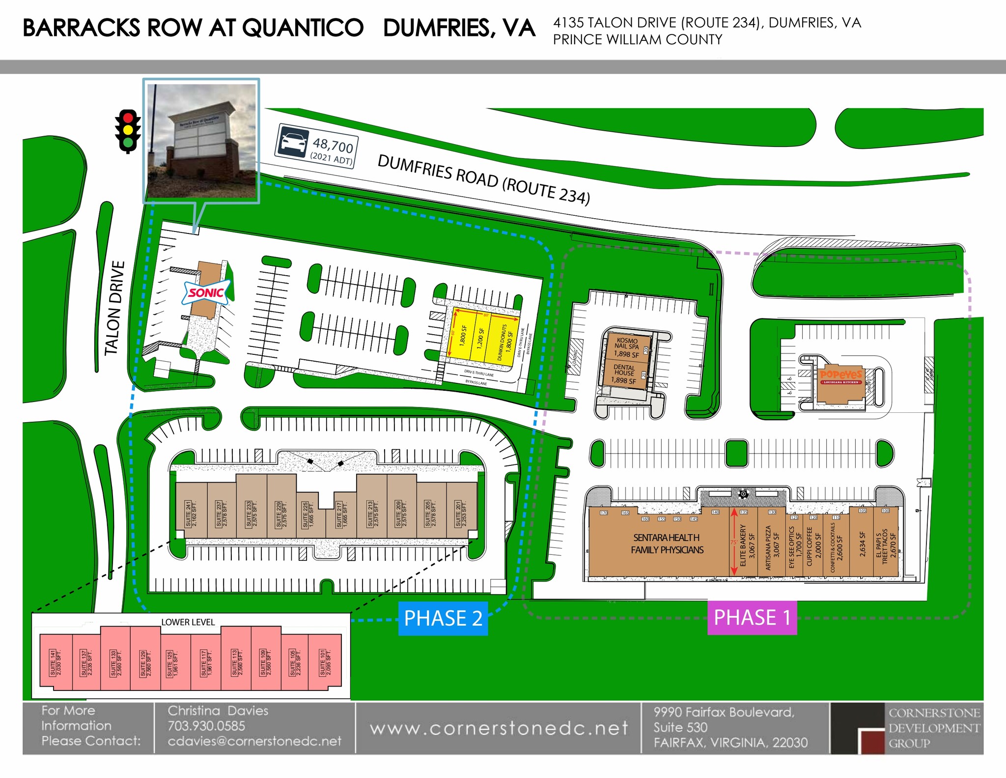 4135 Talon Dr, Dumfries, VA à louer Plan de site– Image 1 sur 1