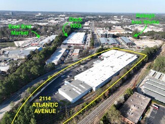 Plus de détails pour 2114 Atlantic Ave, Raleigh, NC - Industriel/Logistique à louer