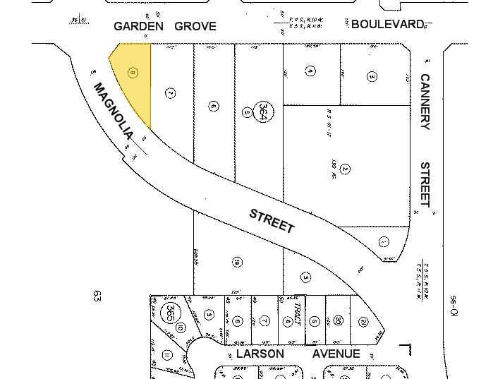 9012 Garden Grove Blvd, Garden Grove, CA à vendre - Plan cadastral – Image 2 sur 15