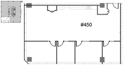 609 Granville St, Vancouver, BC à louer Plan d’étage– Image 1 sur 1