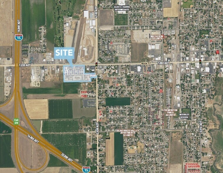 1113 W Main St, Tremonton, UT à louer - Aérien – Image 2 sur 3