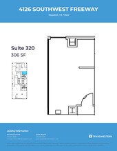 4126 Southwest Fwy, Houston, TX à louer Plan d’étage– Image 1 sur 1