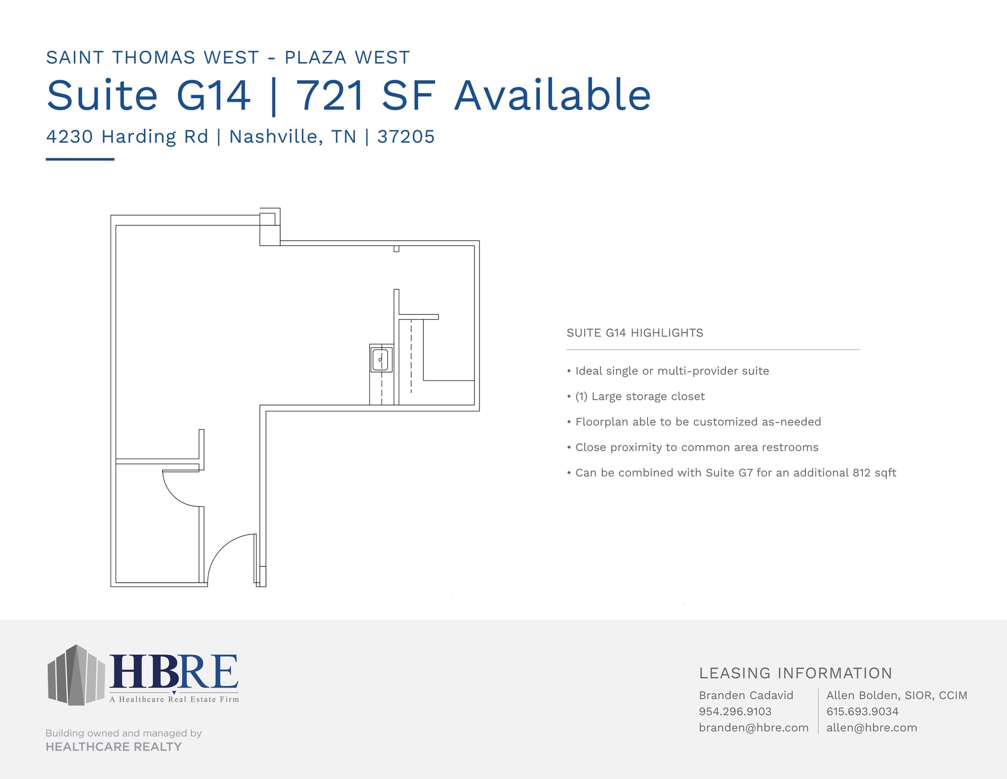 4230 Harding Rd, Nashville, TN à louer Plan de site– Image 1 sur 1
