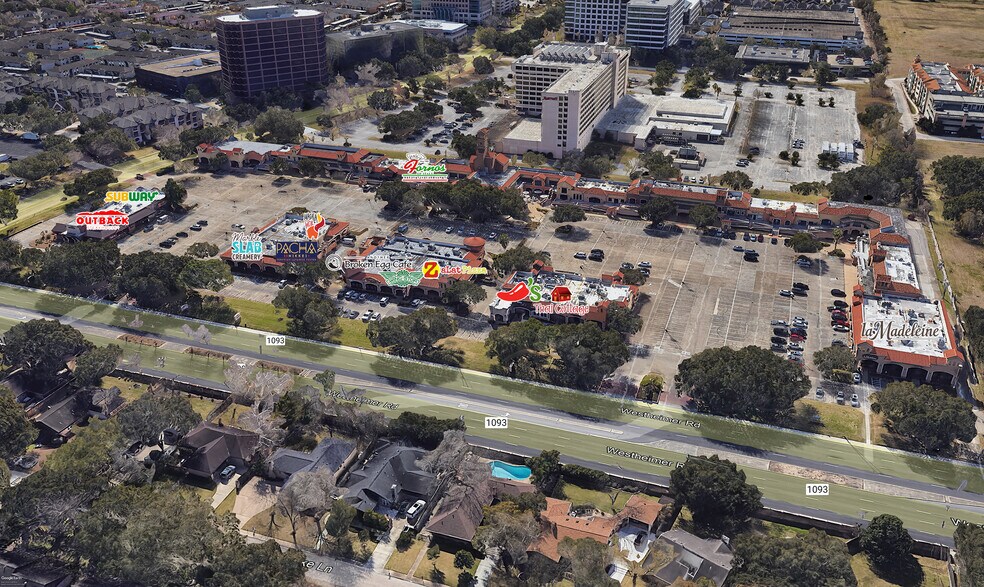 10001 Westheimer Rd, Houston, TX à louer - Aérien – Image 2 sur 13