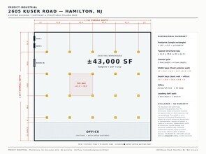 2605 Kuser Rd, Hamilton, NJ à louer Plan de site– Image 1 sur 5
