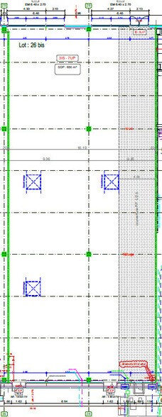 Local commercial dans SAINT-ANDRÉ-DE-CUBZAC à louer - Plan d’étage – Image 2 sur 4