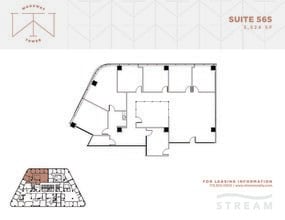 6363 Woodway Dr, Houston, TX à louer Plan d’étage– Image 1 sur 1