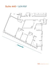 1100 Connecticut Ave NW, Washington, DC à louer Plan d’étage– Image 1 sur 4