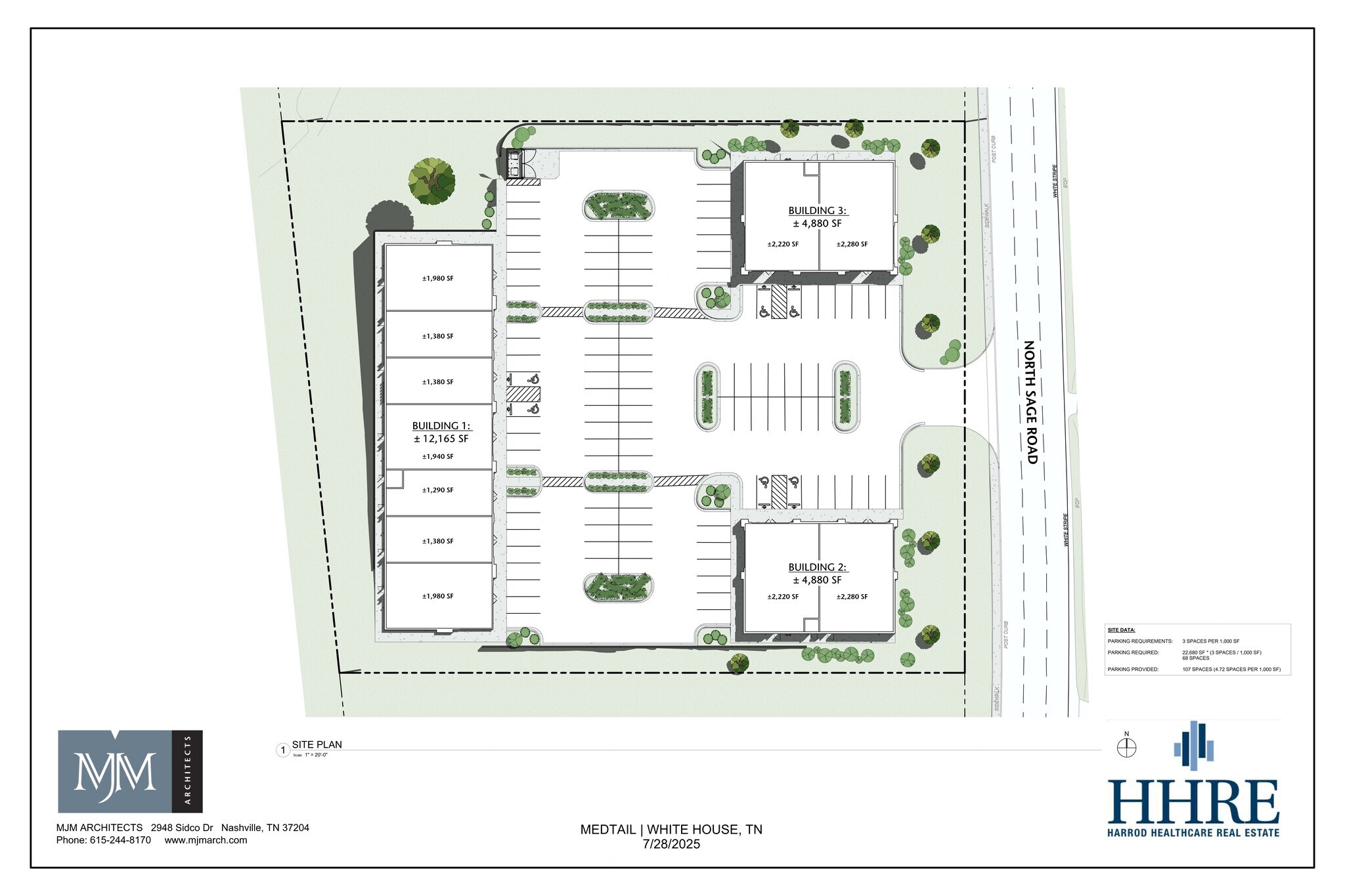 N Sage Rd, White House, TN à louer Plan de site– Image 1 sur 6