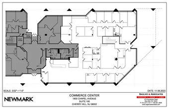 1800 Chapel Ave W, Cherry Hill, NJ à louer Plan d’étage– Image 1 sur 1