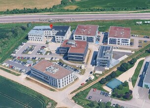 Fontaine-lès-Dijon, CDO - VUE AÉRIENNE vue de carte