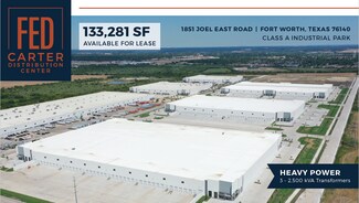 Plus de détails pour 1851 Joel East Rd, Fort Worth, TX - Industriel/Logistique à louer