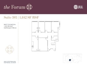 6263 N Scottsdale Rd, Scottsdale, AZ à louer Plan d’étage– Image 1 sur 1