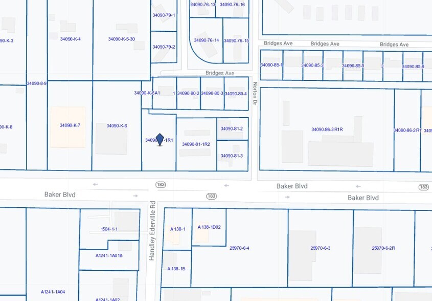 7341 Baker Blvd, Richland Hills, TX à vendre - Plan cadastral – Image 3 sur 4