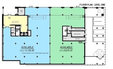 1501 N Chester St, Baltimore, MD à louer Plan d’étage– Image 1 sur 1