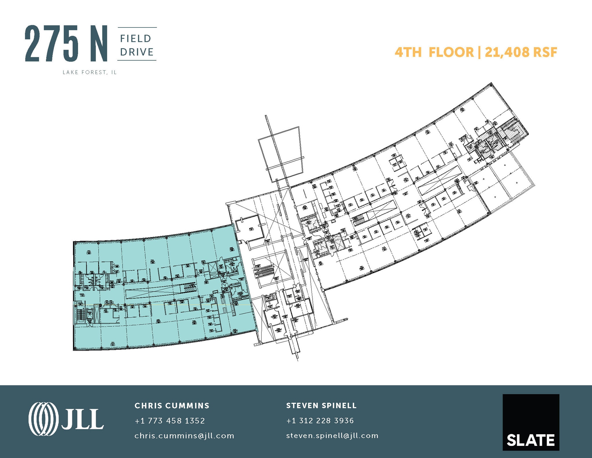275 N Field Dr, Lake Forest, IL à louer Plan d’étage– Image 1 sur 1