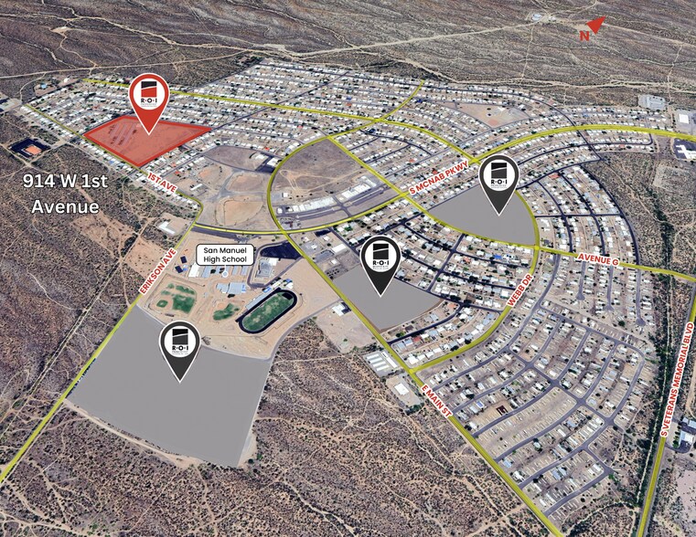 914 W 1st Ave, San Manuel, AZ à vendre - Photo principale – Image 1 sur 1