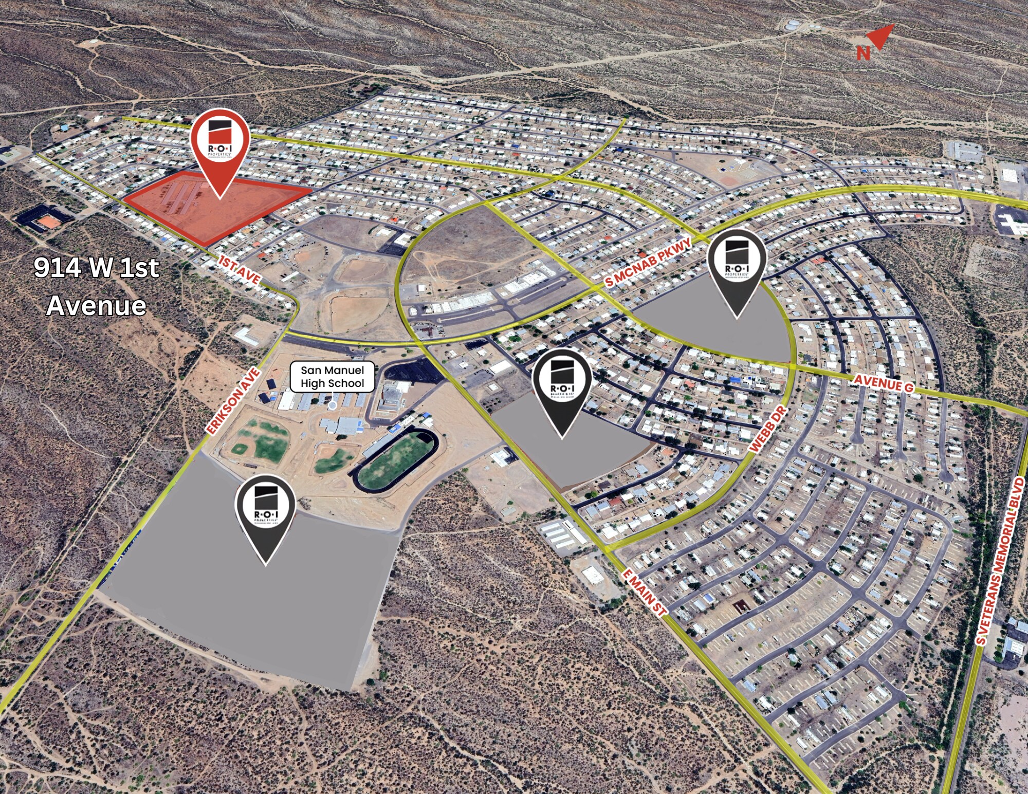 914 W 1st Ave, San Manuel, AZ à vendre Photo principale– Image 1 sur 2